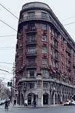 Normandie Apartments Art Deco building in the Former French Concession of Shanghai