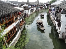 Zhujiajiao ancient watertown in Qingpu district