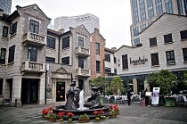 Xintiandi is full of restaurants and bars