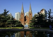 St Ignatius Cathedral in Xujiahui, Shanghai