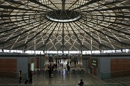 Inside Shanghai South Railway Station in Xuhui district