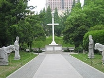 Tomb of Xu Guangqi in Guangqi Park in Xujiahui