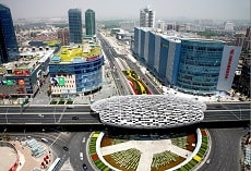 Wujiaochang Urban Sub-center in Yangpu district